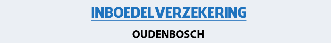 inboedelverzekering-oudenbosch